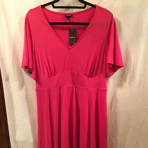 Torrid Pink size 0 a-line NWT